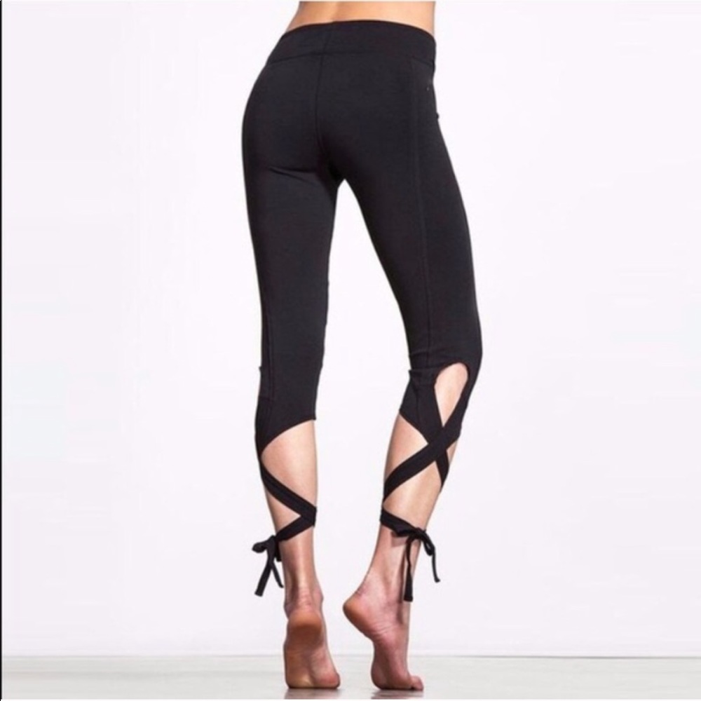 FREE PEOPLE wrap leggings